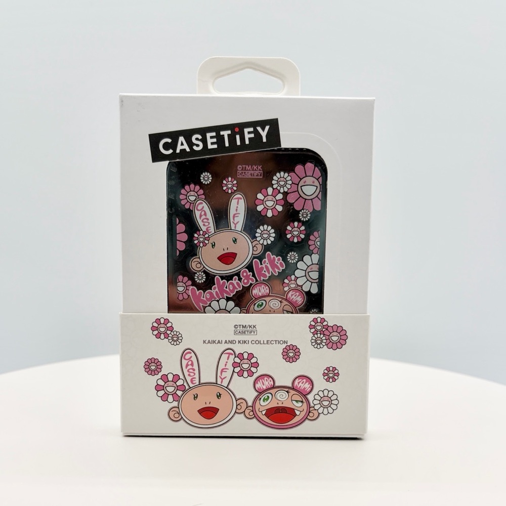 Casetify X Murakami Limited Edition Kaikai and Kiki collection MagSafe Wallet